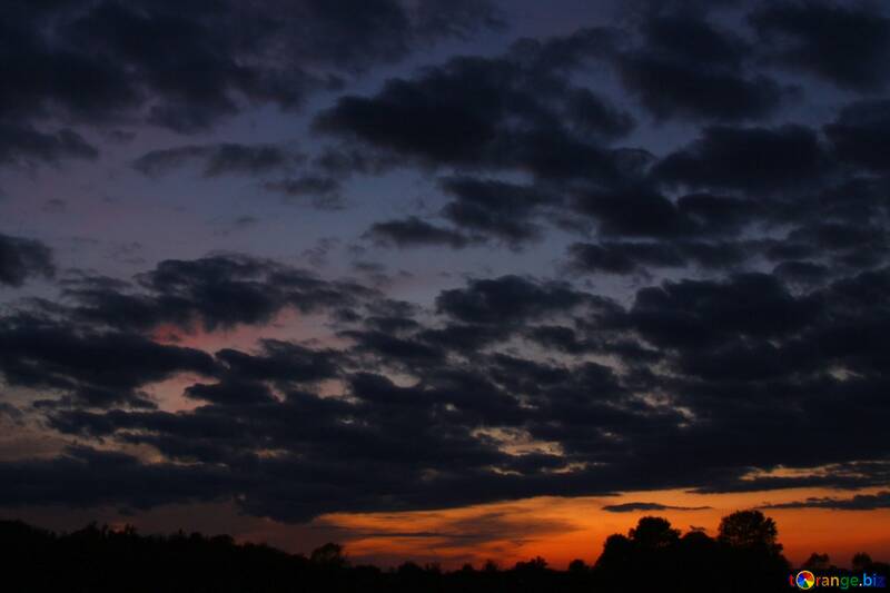 Sky after sunset №2397