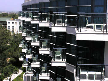 Балкони в готелі №20705