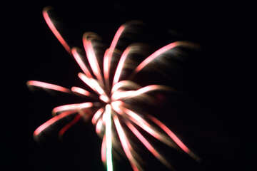 Fireworks blurred №20366
