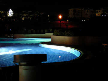 Glowing pool №20811
