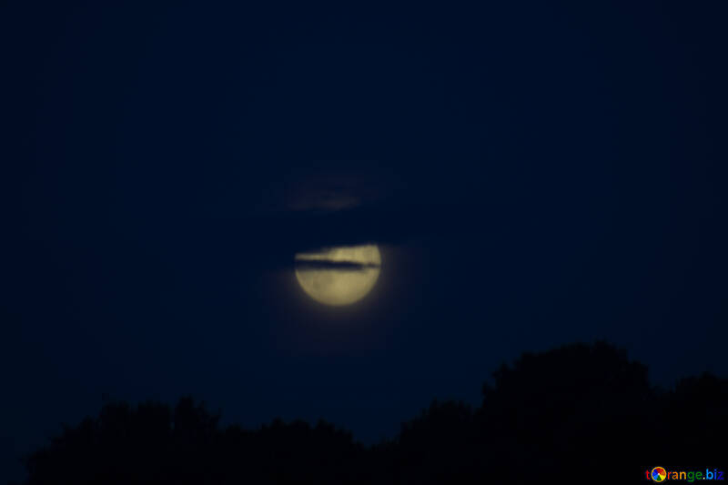 Lune et nuages №20356