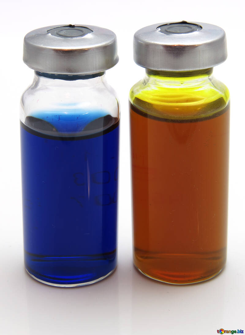 Colored vials with medicines №20131