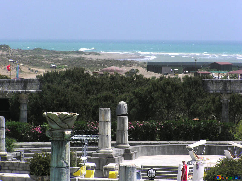 Columnas cerca del mar №20689