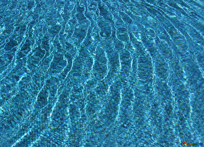 La textura del agua en la piscina №20719