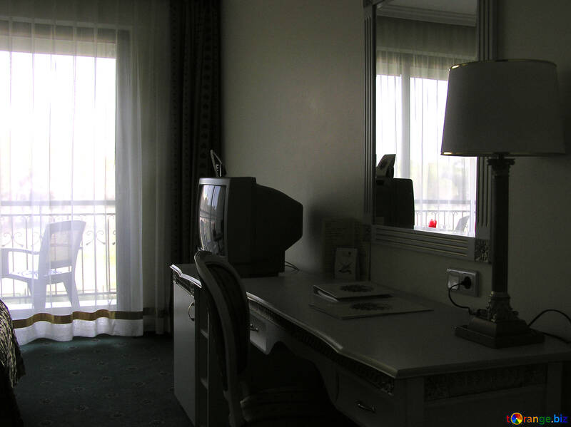 Hotelzimmer mit TV und Balkon №20819