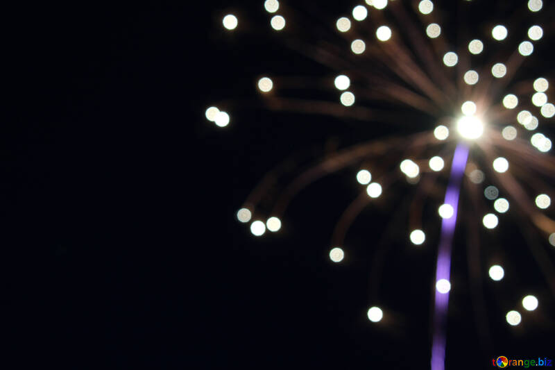 Fireworks on the background №20370