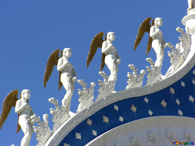 As esculturas de anjos №20919