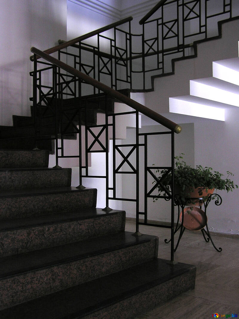 Staircase in the cottage №20759