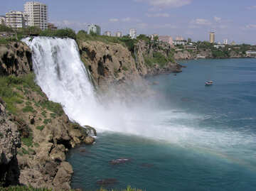 Waterfall in Antalya №21037