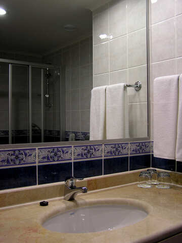 Bad mit großer Spiegel №21980