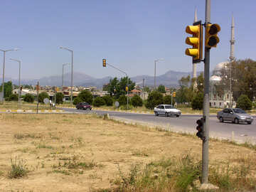 Traffic lights in Turkey