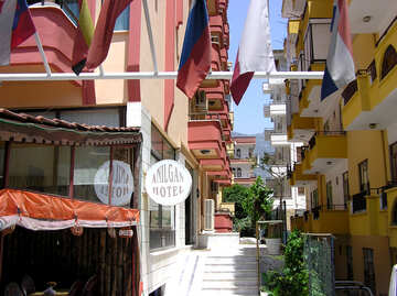 Street with hotels №21723