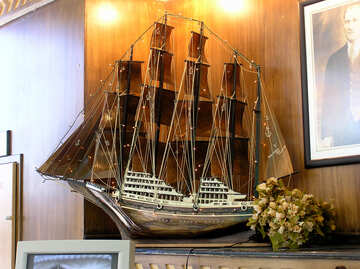 誤って模型の帆船 №21764