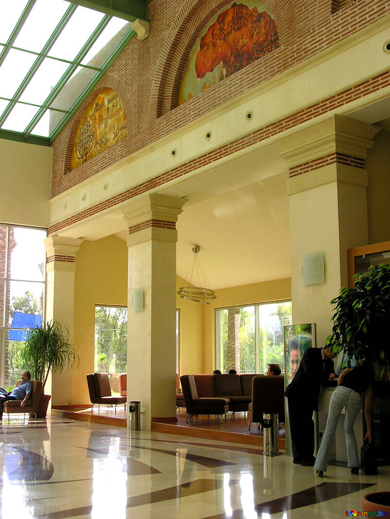 Hotel de diseño de interiores en el estilo de la antigua Grecia №21673