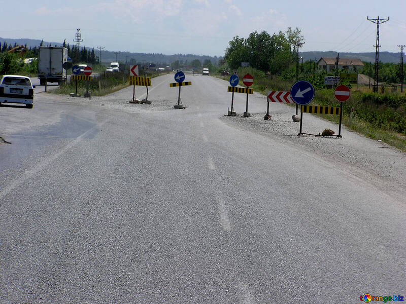 Road closed for repairs №21813