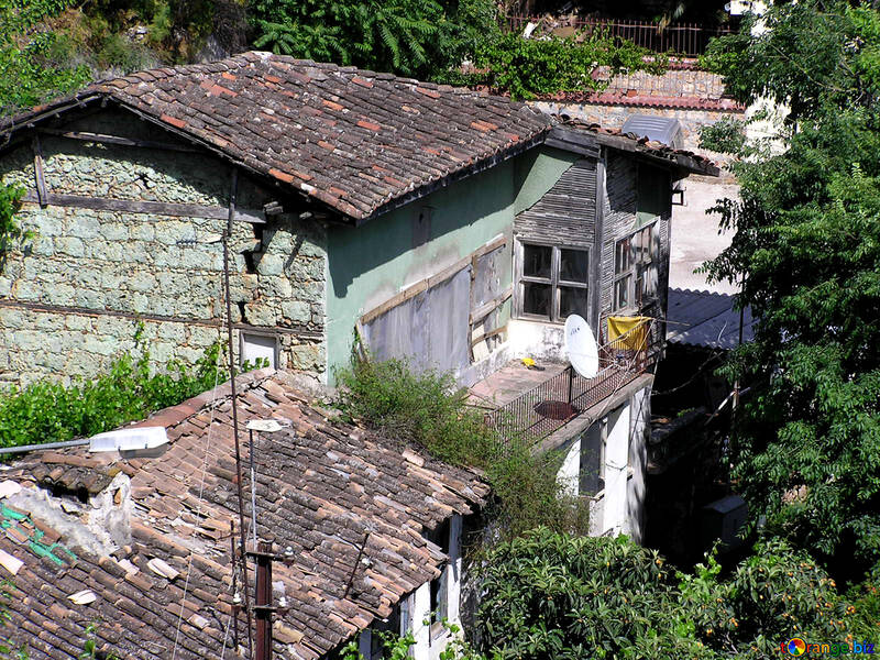Roofs of old houses №21018