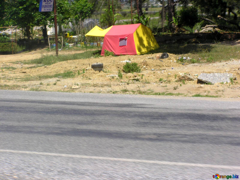 Tent by the side of №21788