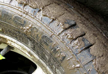 Dirty wheels №22400