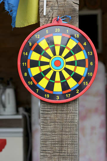 Children darts target №22337