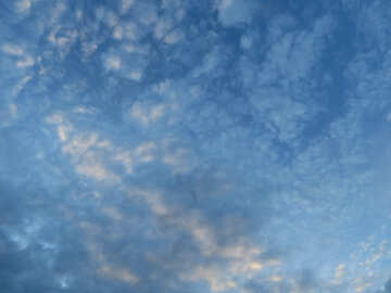 Nuvole di tramonto №22639