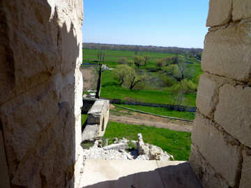 Une vue par la forteresse d`échappatoire №22841