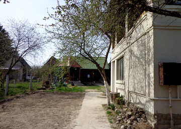 Casa de campo en primavera №22873