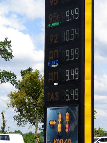 Zeiger-Kraftstoffpreise №22171
