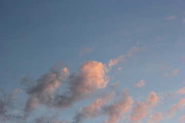 Nuvole di tramonto №22739