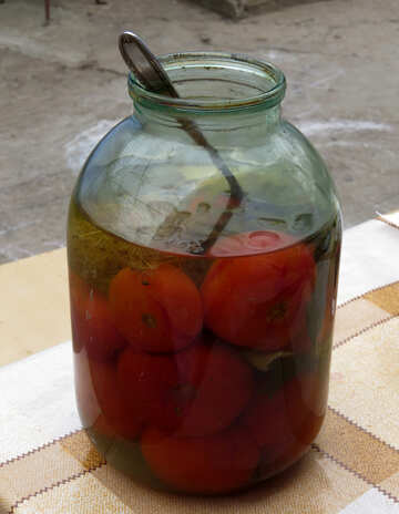 Pickled tomatoes №22765