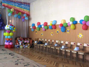 Balloons as decor elements №22104