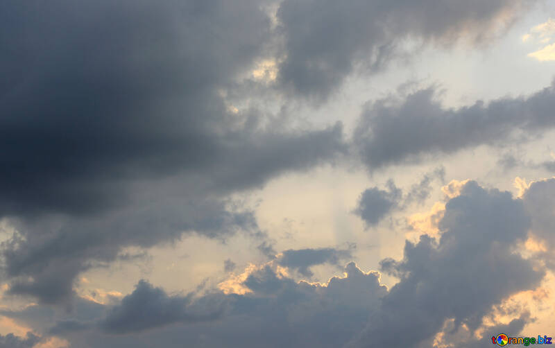 Sunset clouds №22729