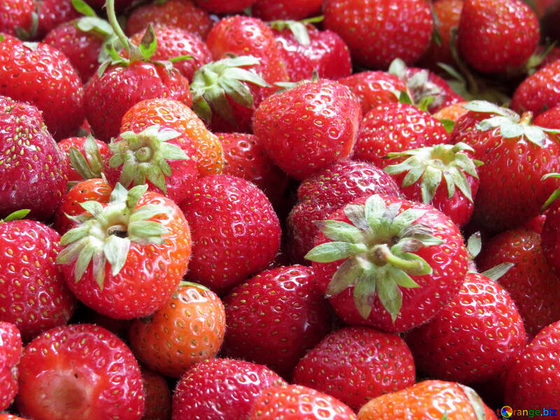 Texture of strawberries №22392