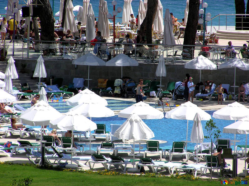 Pool at Turkish hotel №22021