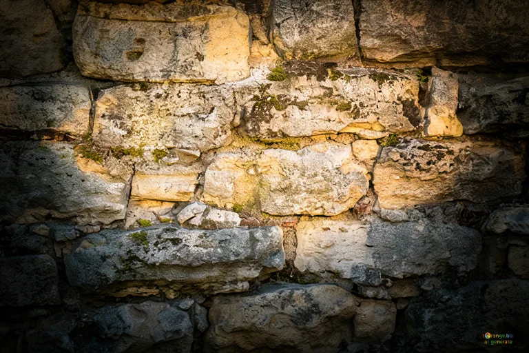 Відреставрована люксова версія Textur der Steinmauer. №23750