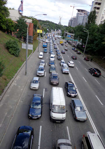 Traffic jams in Kiev №23520