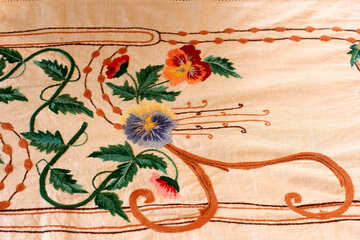 An old Ukrainian embroidery №23481