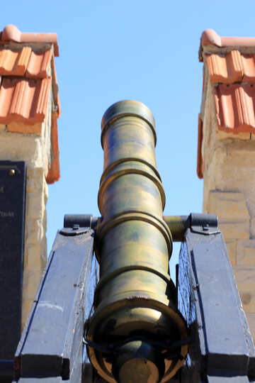 Cannon in the fortress №23696