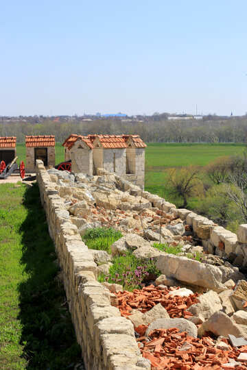Il muro della fortezza №23732