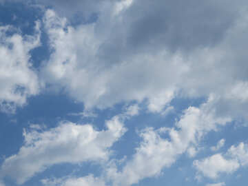 Clouds in the sky №23897
