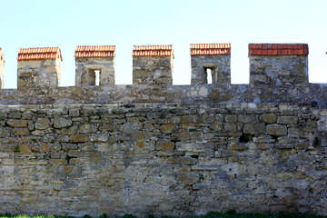 Trama. Muro di fortezza №23759
