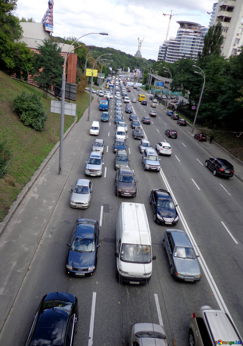 キエフでの交通渋滞 №23520