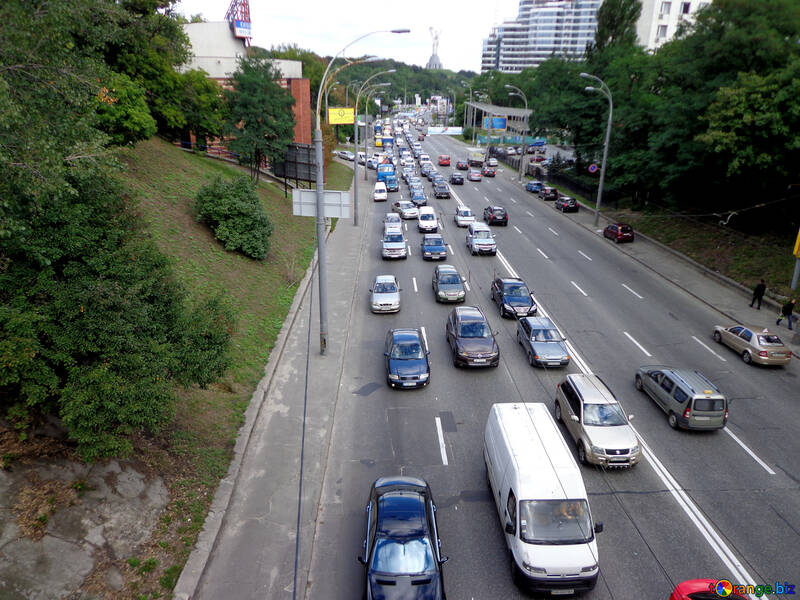 Traffic jams on the streets №23521
