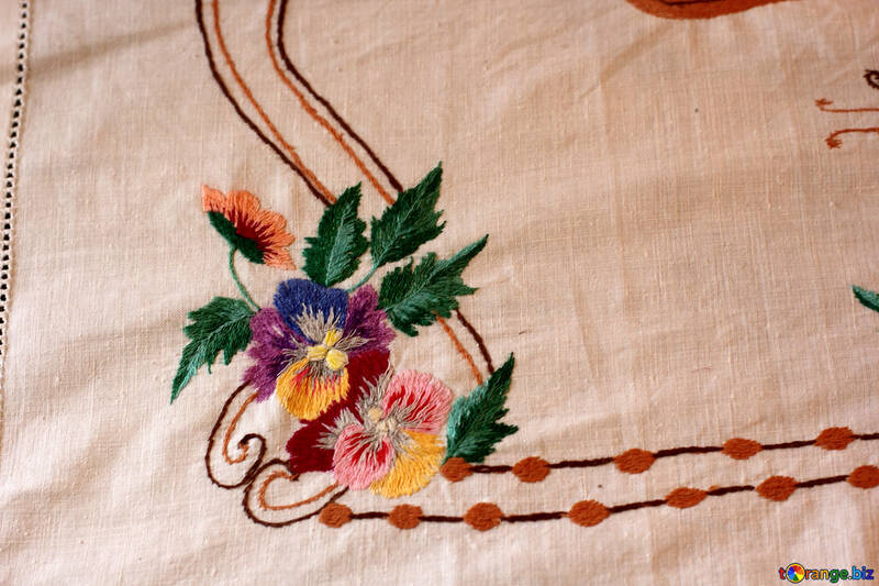 Ukrainian clothes.Embroidery decoration. №23483