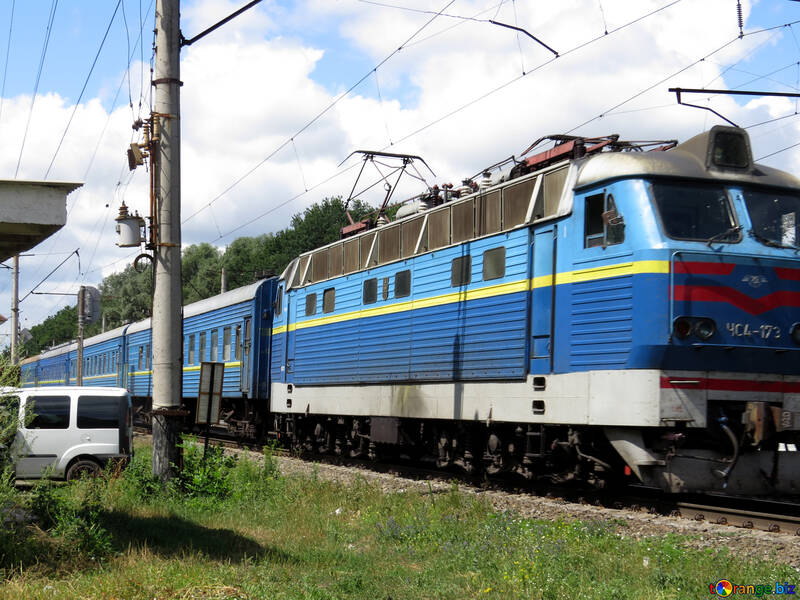 Railway passenger train №23026
