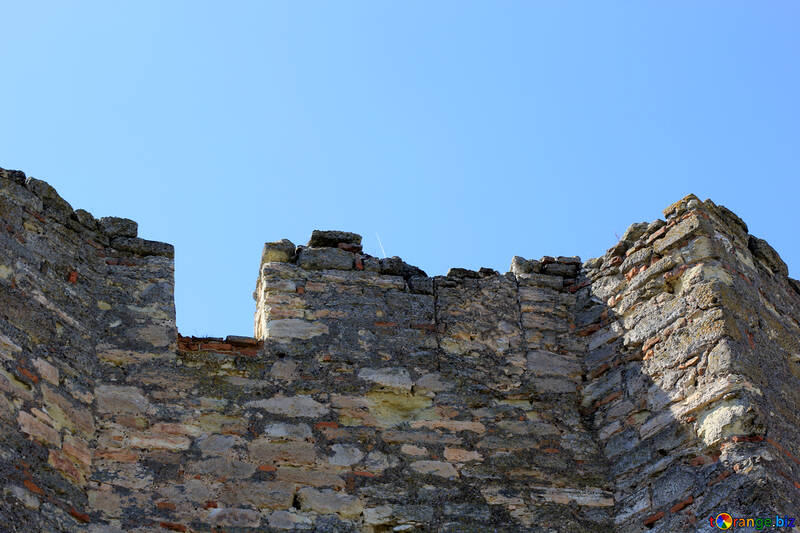 Texture.Ragged bord de l`ancien mur. №23773