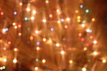 Guirnalda de bombillas de luz para el nuevo año №24605