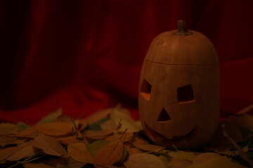 Picture festive pumpkin on Halloween №24362