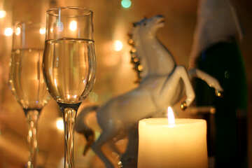 New Year`s Eve with horse №24670