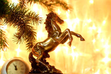 Hintergrund für Neujahr Pferd №24590