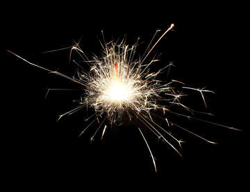 Sparkling fireworks №25709
